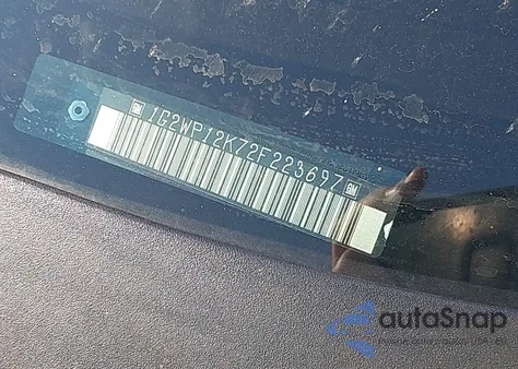 2002 Pontiac Grand Prix Gt from USA, damaged, VIN 1G2WP12K72F223697